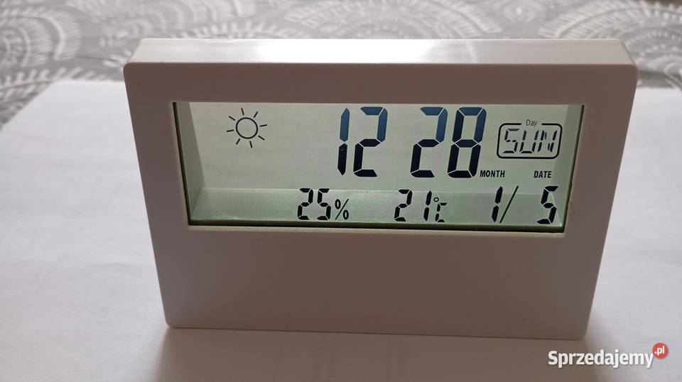 Zegar z alarmem tworzywo sztuczne Zegary Warszawa