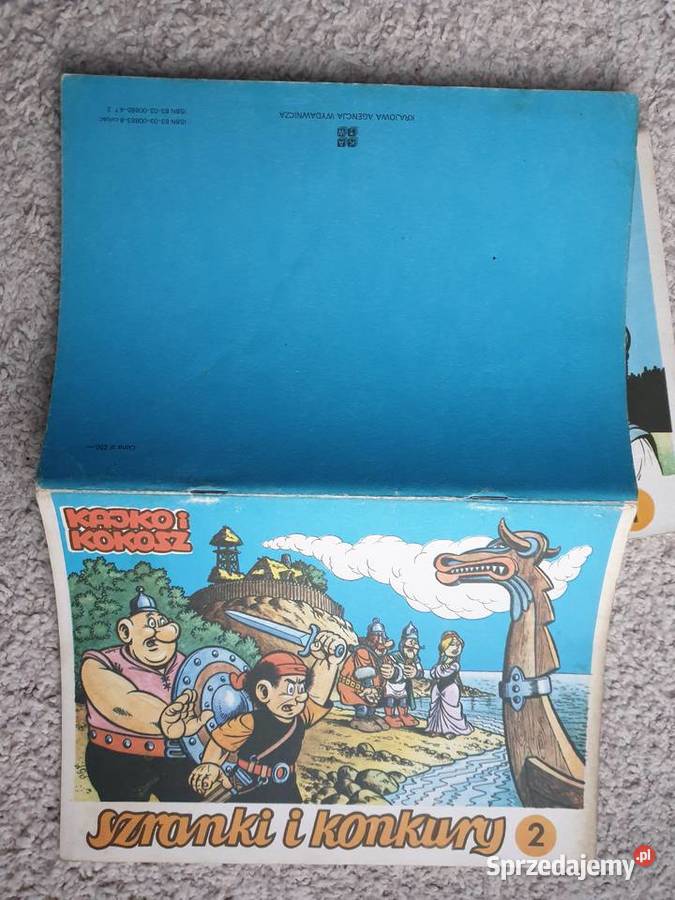 Kajko i Kokosz Szranki i Konkury cz1 i 2 komplet Polskie Komiksy Gdynia