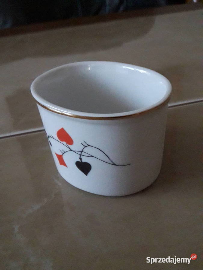 Ćmielów zestaw brydzowy karciany palacza