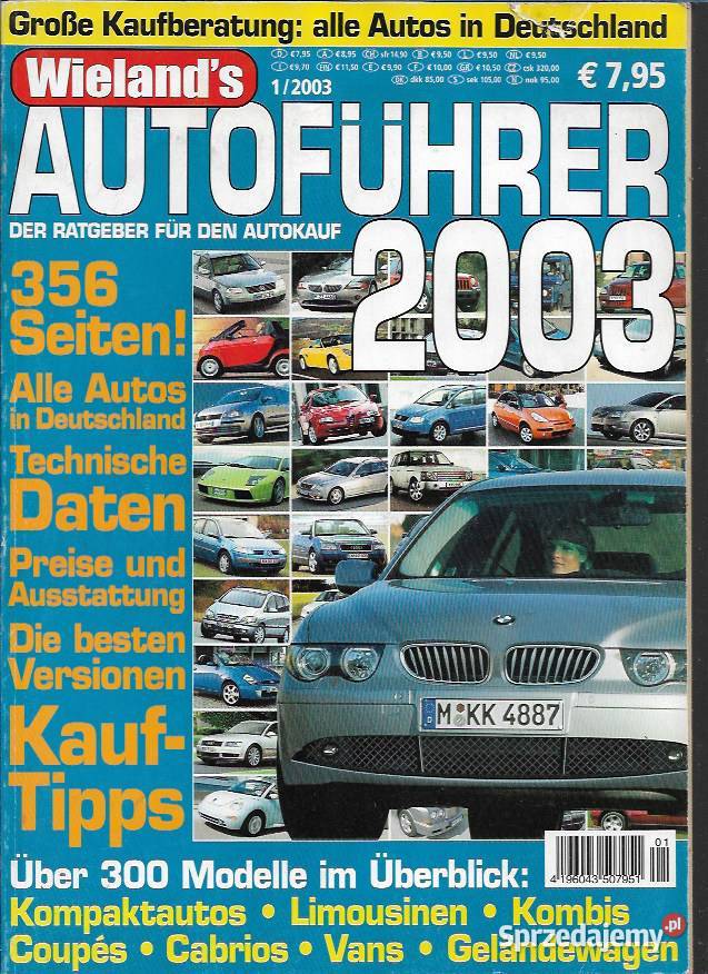 Auto Katalog w j niemieckim Puławy sprzedam