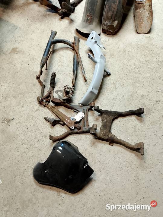 Rama części mz es2501 jaskółka trophy Motocykle na części Radzięcin