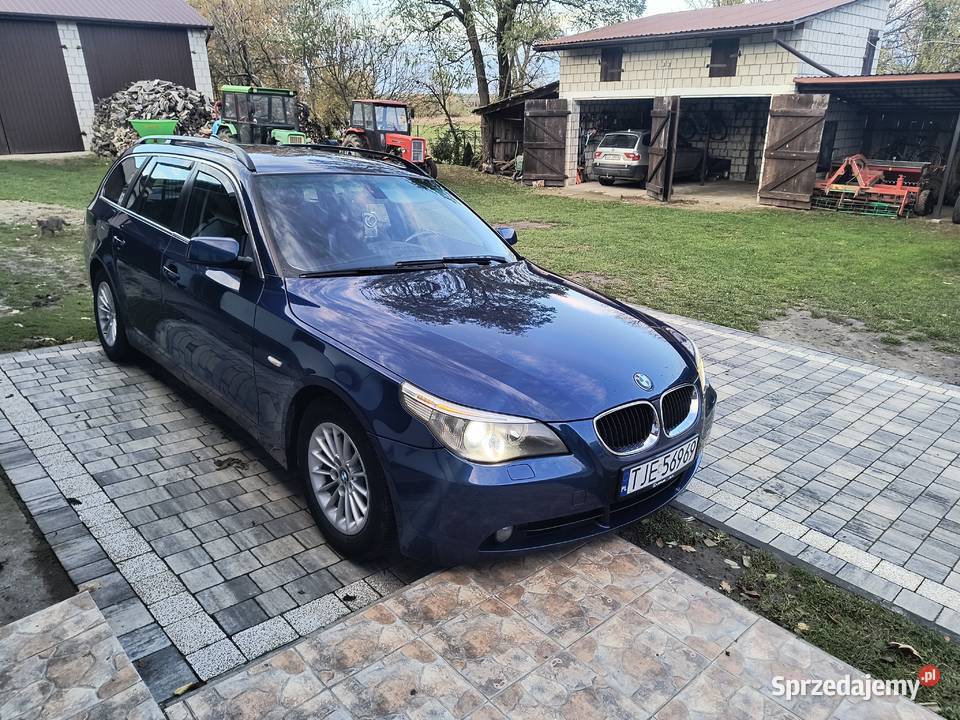 Bmw e61 525d m57 220 bezwypadkowy Seria 5 świętokrzyskie Mierzanowice