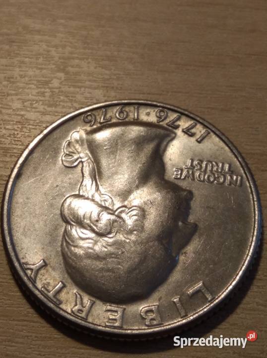Moneta 25 centów USA 17761976 200 rocznica Myszków