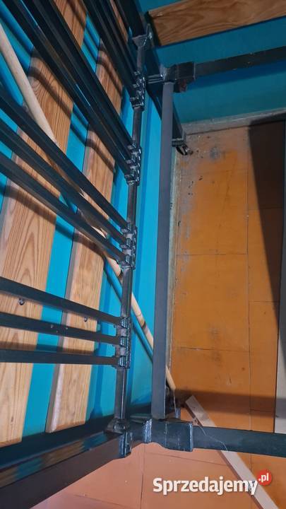 zabytkowe łóżko stalowe secesyjne ozdobne Warszawa