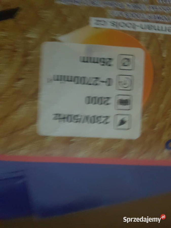 PIŁA SZABLASTA ERMAN MOCNA LEKKA 2000 wat Głogowa