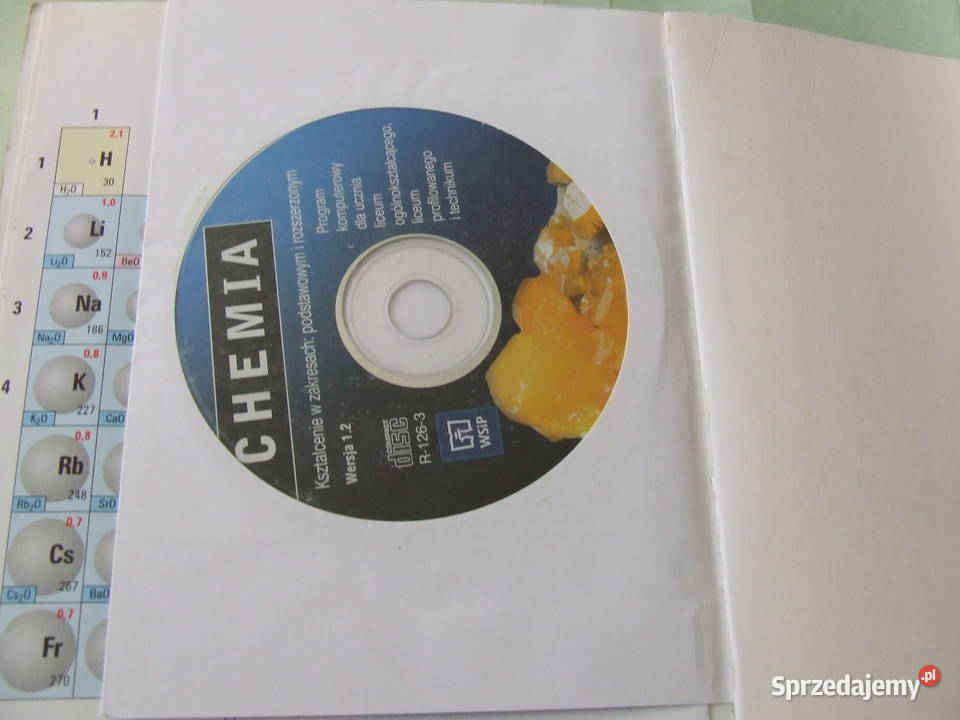 Chemia Podręcznik CD Zakres podstawowy Kluz miękka