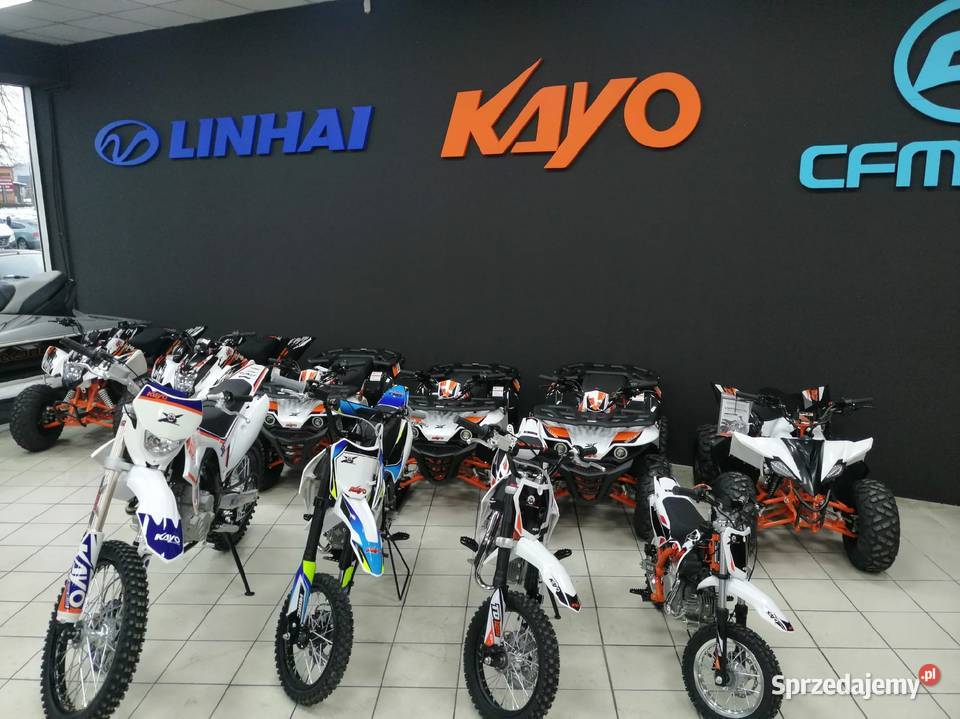 Nowy Quad Atv Kayo AU125 moc9 Dostępny ręki fv Nowy Sącz