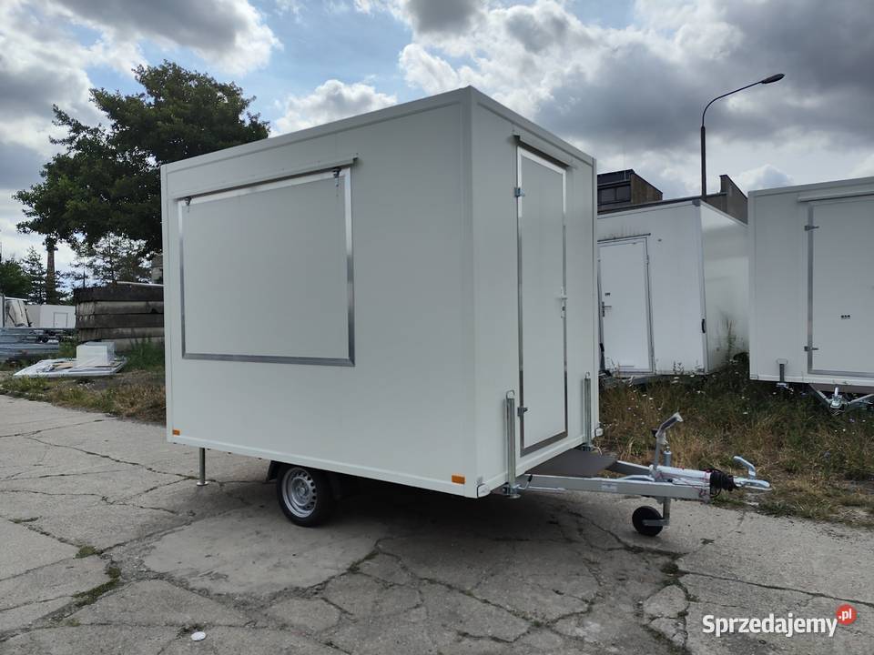 przyczepa gastronomiczna na kat B FoodTruck Jarocin