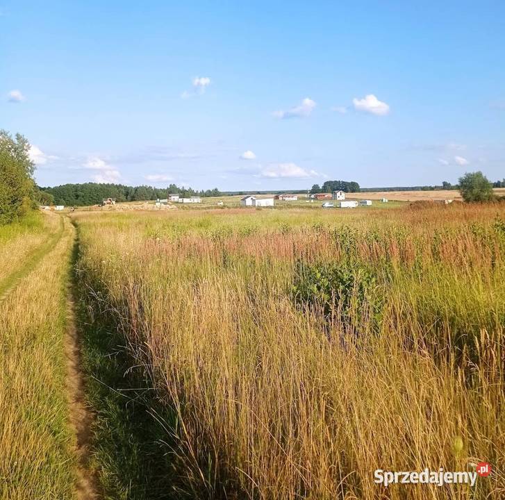Działka rekreacyjna jeziorem prąd woda Wierzchowo