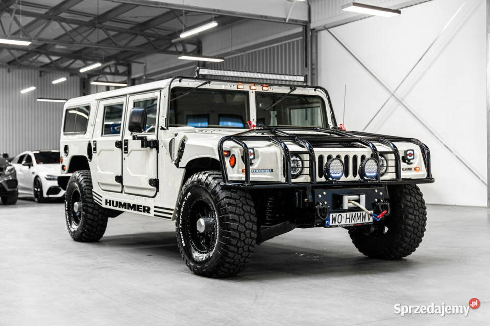 Hummer H1 Oryginalny cywilny Kolekcjonerski 2008 światła LED małopolskie Węgrzce