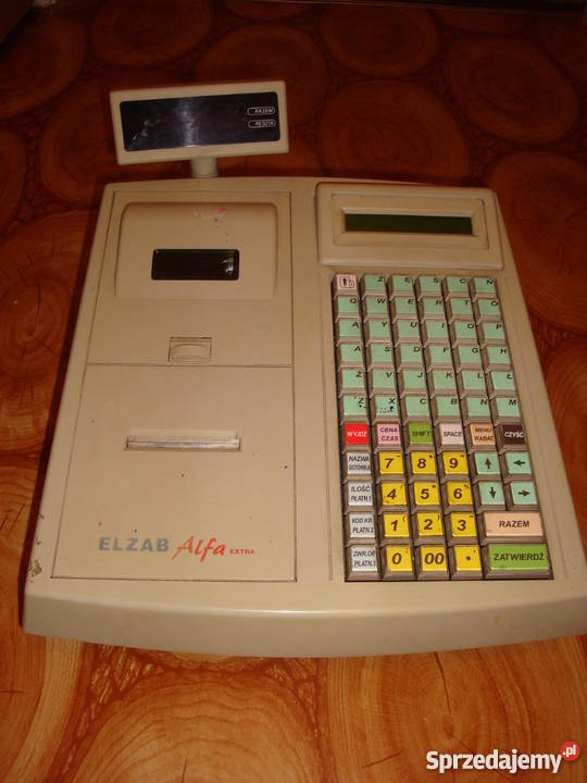 Kasa Fiskalna ELZAB Alfa WT981000 wyposażenie