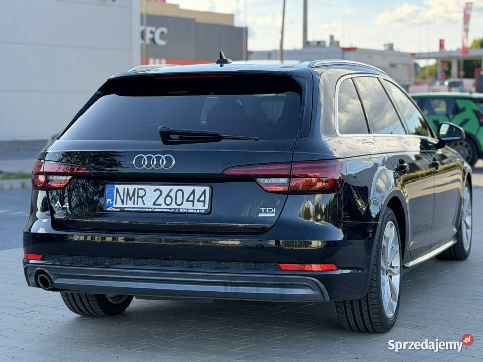 Audi A4 Avant 20 TDI 150 FULL LED PEŁEN SLINE światła do jazdy dziennej Mrągowo