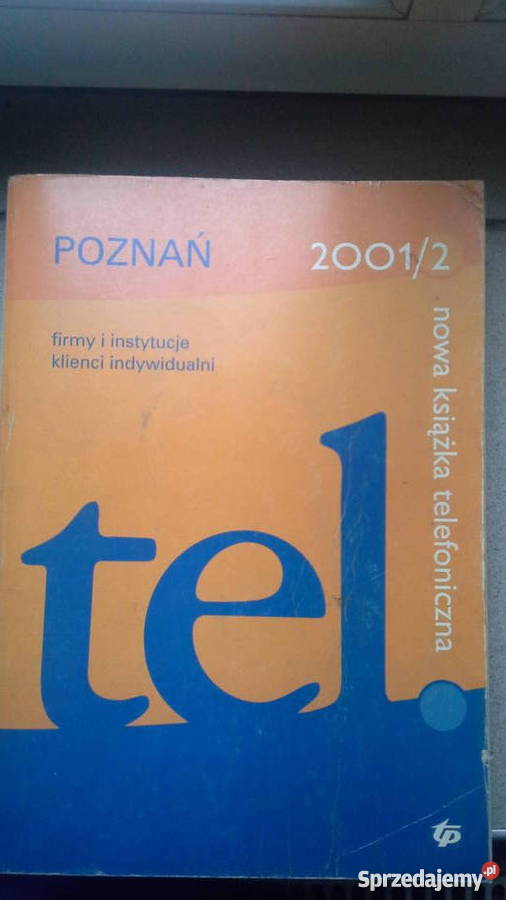 Książka telefoniczna 20012 Poznań