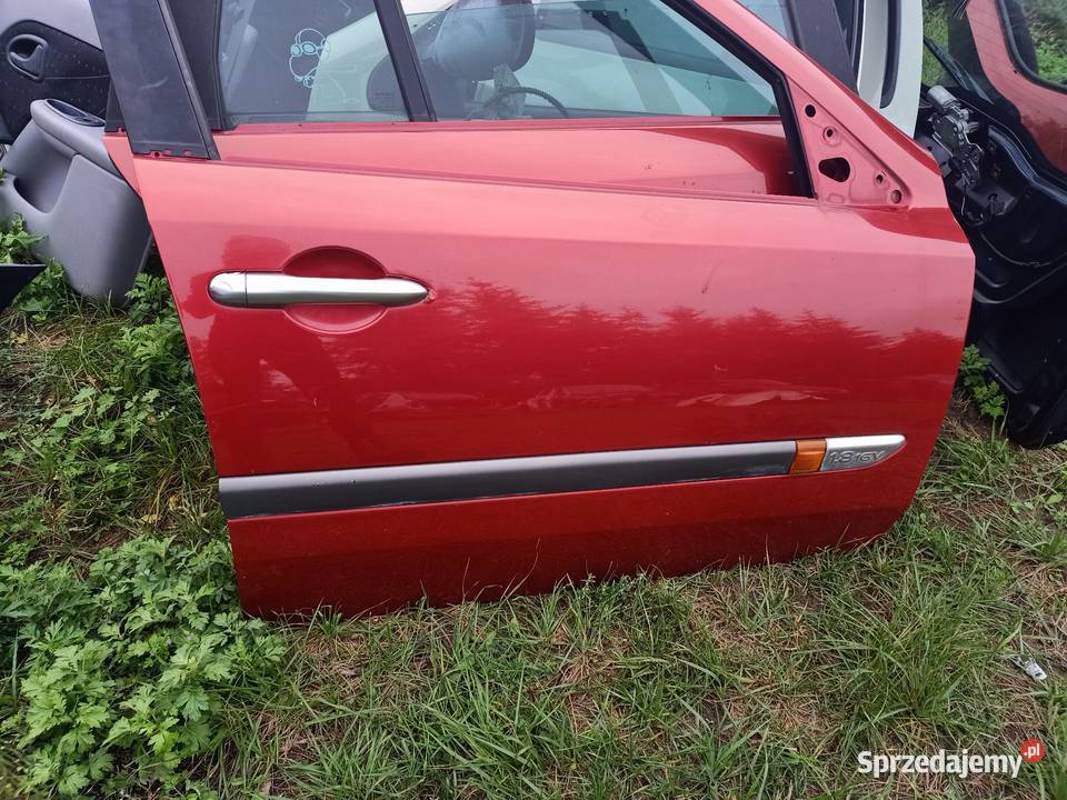Drzwi renault laguna II prawy przód przednie zachodniopomorskie Szczecin