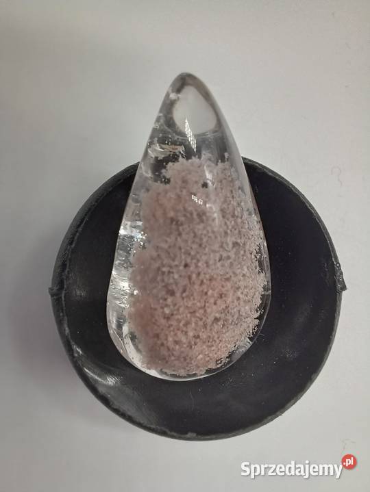 Naturalny kwarc fantomowy jasny a56 27x15mm Pozostałe Olsztyn