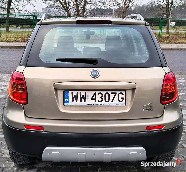 Fiat Sedici 16 AWD 4x4 2007 Salon Polska 2 Warszawa sprzedam