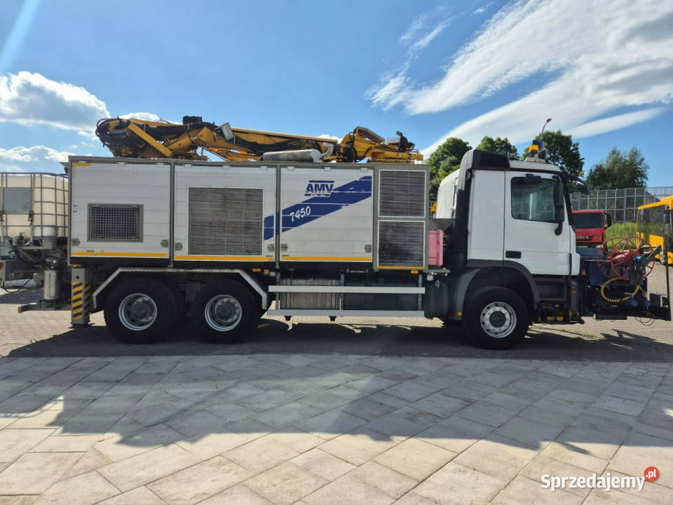 Mercedes Actros 2641 6X4M MASZYNA DO NATRYSKU bluetooth Łaziska Górne