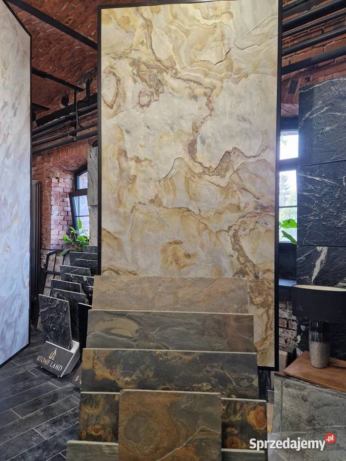 Fornir kamienny jasny INDIAN AUTUMN wielki Okładziny elewacyjne