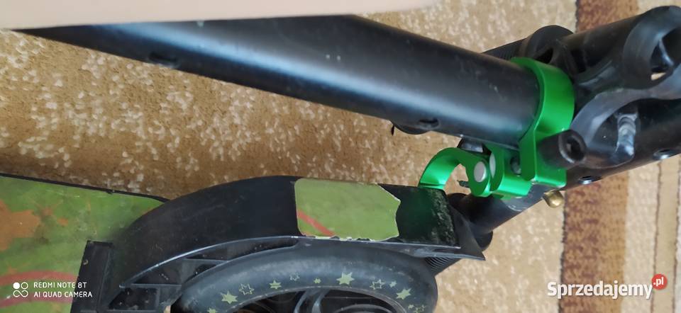 hulajnoga aluminiowa dziewczęca składana 100kg Poznań sprzedam