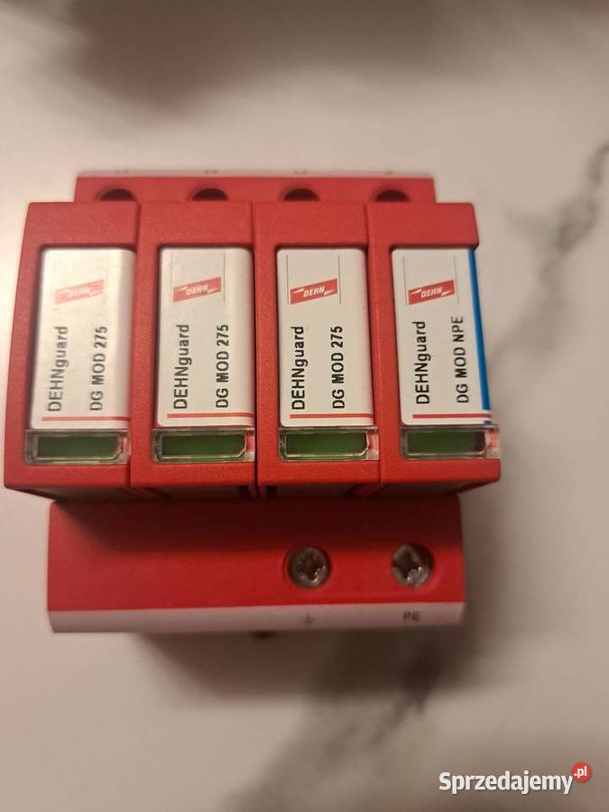 DEHN DG MOD 275 OGRANICZNIK PRZEPIĘĆ AC 4P Typ śląskie Ruda Śląska