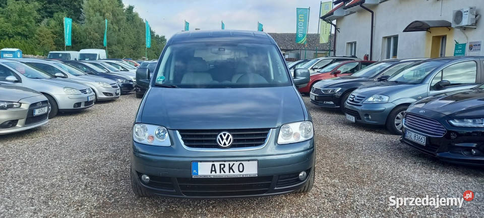 Volkswagen Caddy serisowany 2 x drzwi przesuwne elektryczne lusterka Zieleniewo sprzedam