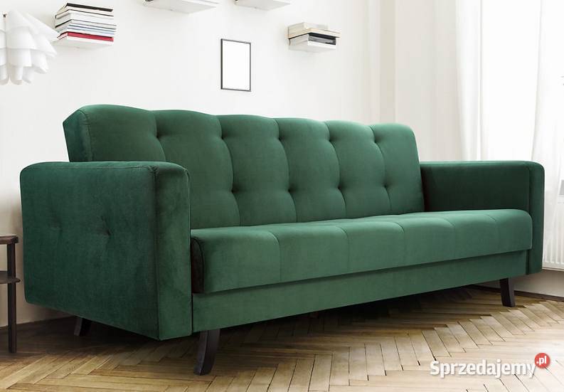 Kanapa Lizbona z funckją spania kolory do wyboru 227cm Poznań