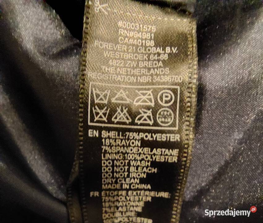 Granatowa elegancka sukienka bez rękawów Spódnice i sukienki Wrocław sprzedam