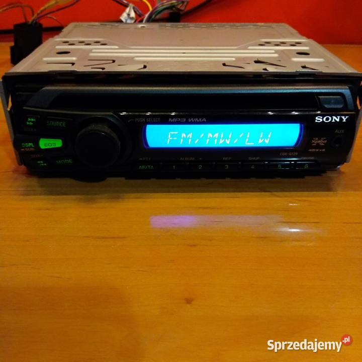 Sony CDXGT29 Radioodtwarzacz samochodowy 4x45 Świebodzice