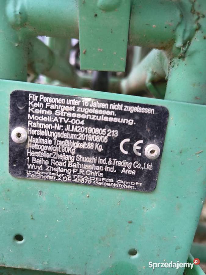 Quad ATV 125 Półautomat Pozostałe Łętowe