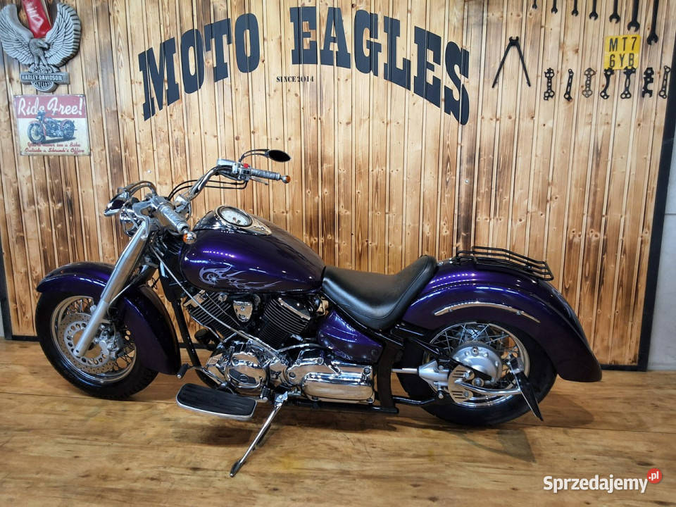 Yamaha Drag Star Ładne brzmienie ŁADNA yamaha 29000km Stare Miasto sprzedam
