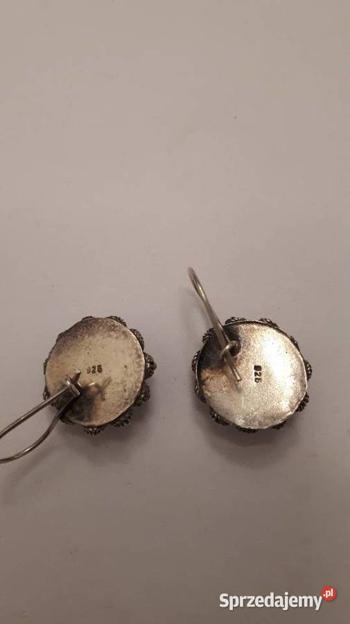 Kolczyki srebrne ślimaczki Radom