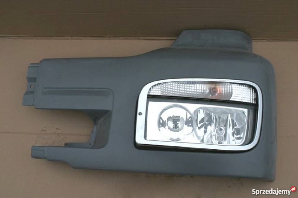 MERCEDES AXOR LAMPA ZDERZAK KIERUNKOWSKAZ CHROM ciężarowe Bieleń