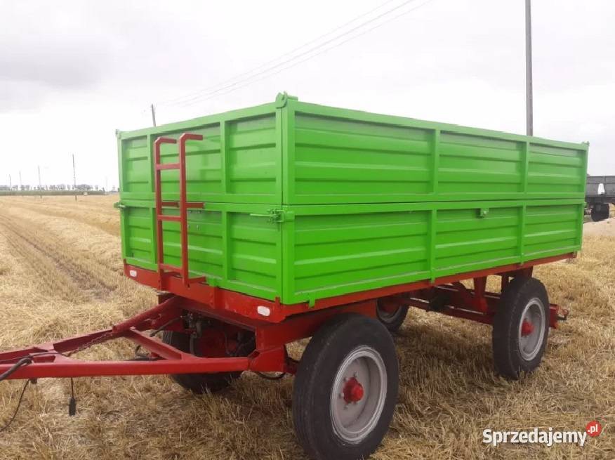 Przyczepa D 46b 45 t kapitalnym remoncie nieuszkodzony Rolnictwo Bedlno
