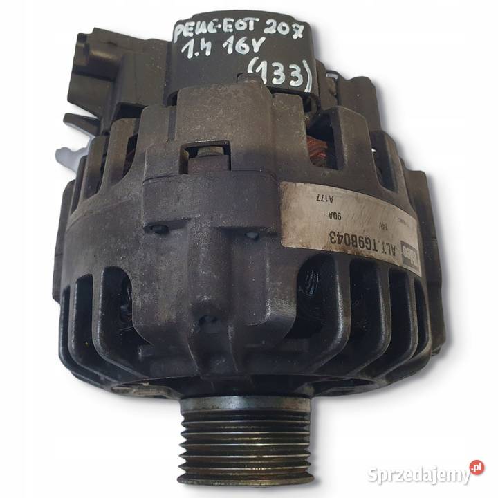ALTERNATOR Peugeot 207 14 16V valeo TG9B043 90A Chełm