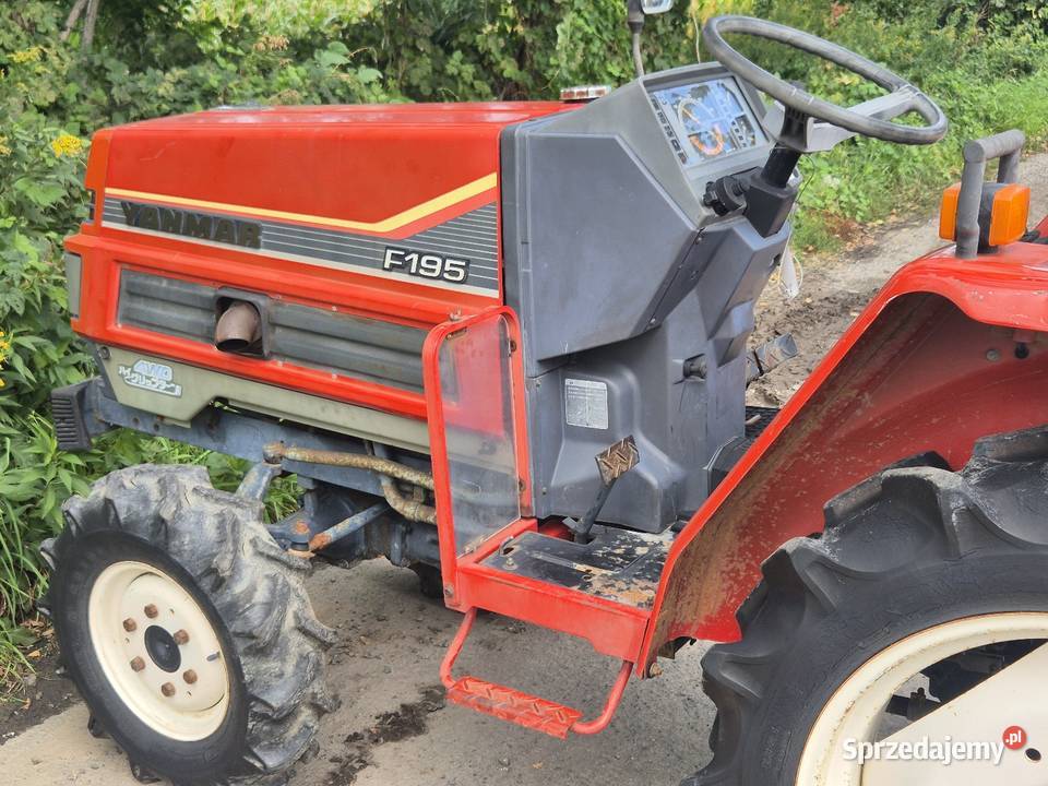 Traktorek traktor YANMAR F195D 19 44 dolnośląskie Małuszyn