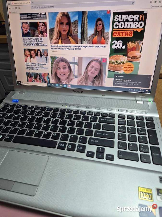 Laptop Sony VAIO 17 Intel Core i5 śląskie