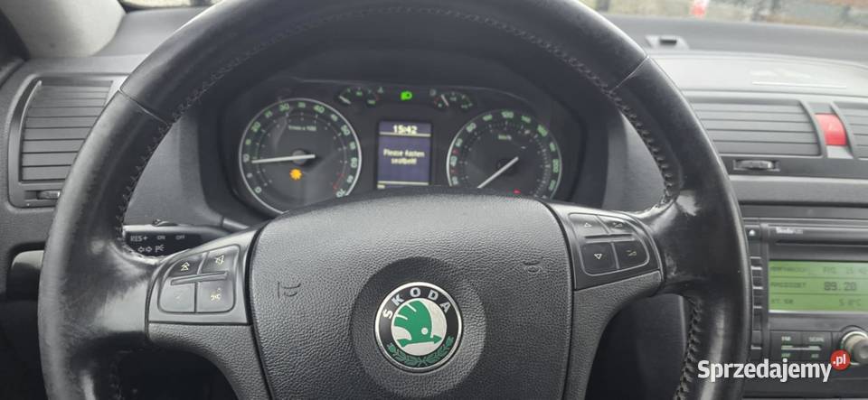 Skoda Octavia II 20B 2006r skóry xenon grzane manualna Brześć Kujawski