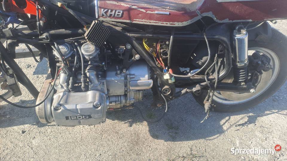 Honda Goldwing GL1200 z wózkiem bocznym 2 sztuki Żary sprzedam