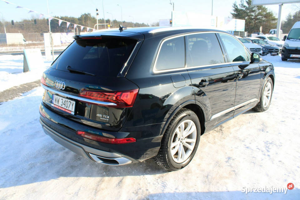 Audi Q7 45 TDI Quattro Salon Polska Gwarancja II nieuszkodzony Warszawa