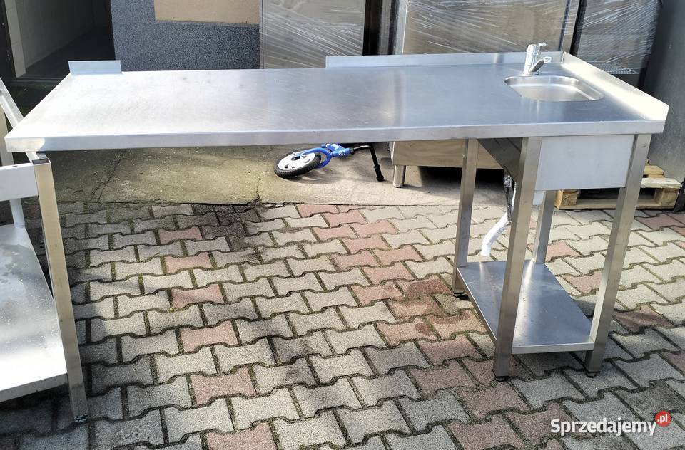 Zlew gastronomiczny 1komorowy 172x70x90 Słupia Kapitulna