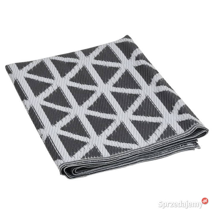 Dywan zewnętrzny czarny 140 x 200 PP WM317007 Warszawa sprzedam