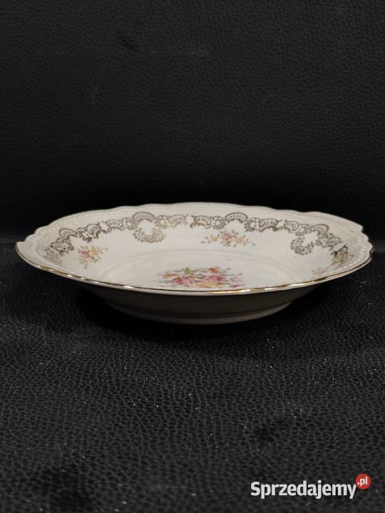 Patera Półmisek Talerz Porcelanowy w Stylu Poddębice