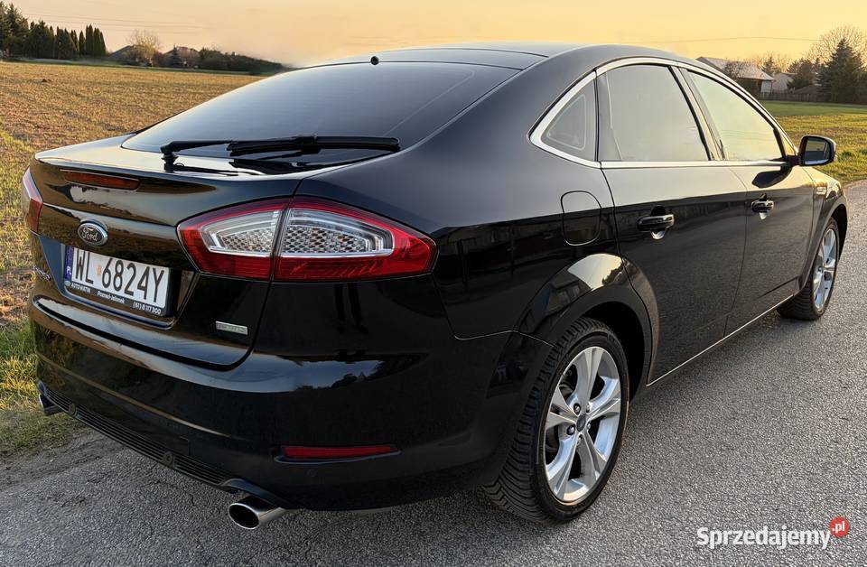 Ford Mondeo 20 Turbo 240 Automat Salon czarny mazowieckie Wieliszew