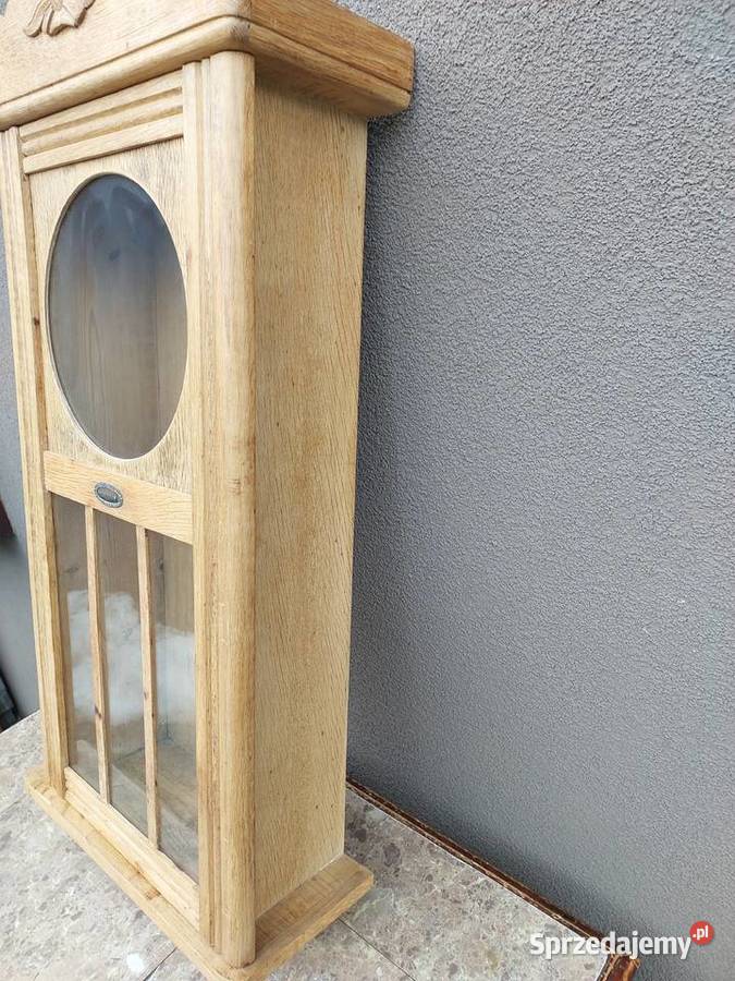 Stara szafka witryna witrynka z obudowy zegara Antyki Tczew sprzedam