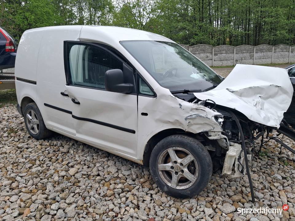 VW Caddy 16 TDI Ciężarowy Rozbity świętokrzyskie Starachowice