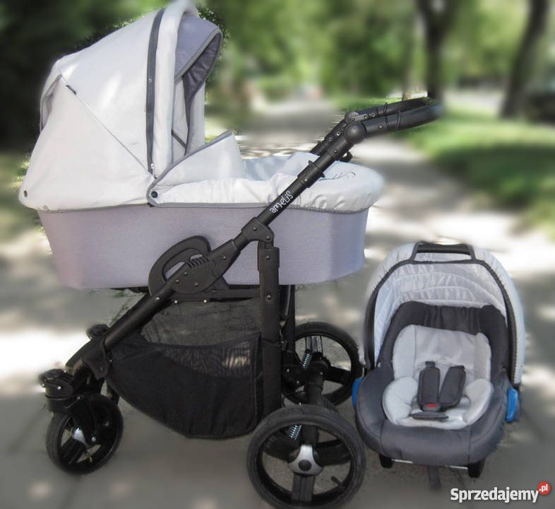 Wózek 3w1 Delti AmelisStan Aluminium