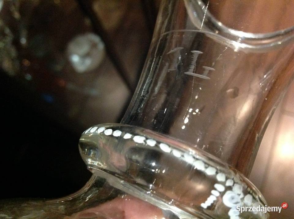 Stara Karafka Dzbanek BIEDERMEIER