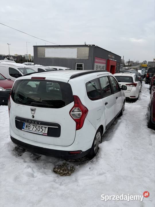Dacia Lodgy 16 benzyna gaz 7osób Warszawa