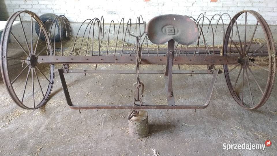 zgrabiak konny grabarka garażowany super mazowieckie sprzedam