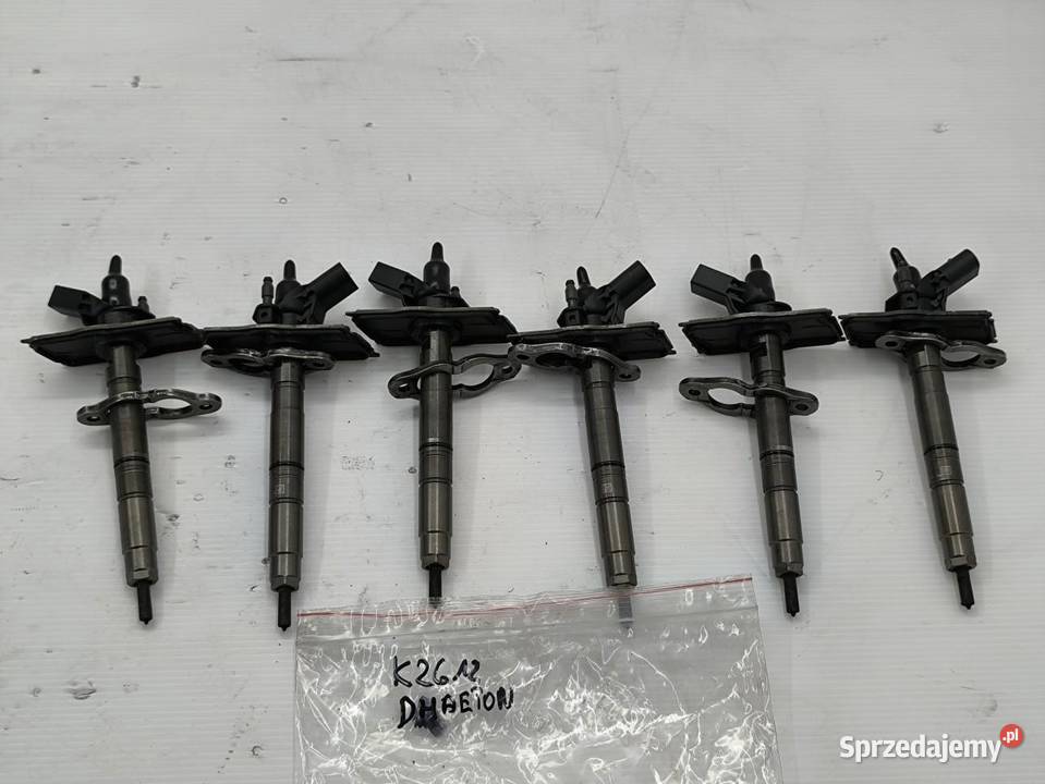 WTRYSK WTRYSKIWACZ VOLKSWAGEN PHAETON 30TDI osobowe Wtryskiwacze Części samochodowe wielkopolskie